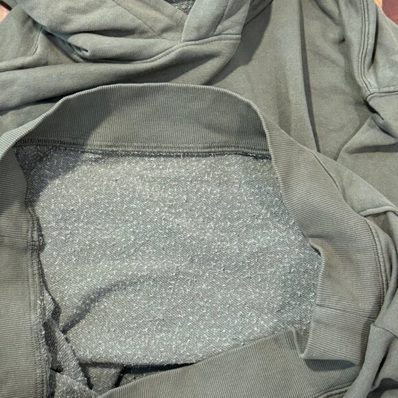 NWT No Boundaries UNISEX‎ Army Green Lightweight Hoodie Size Large - Picture 3 of 7